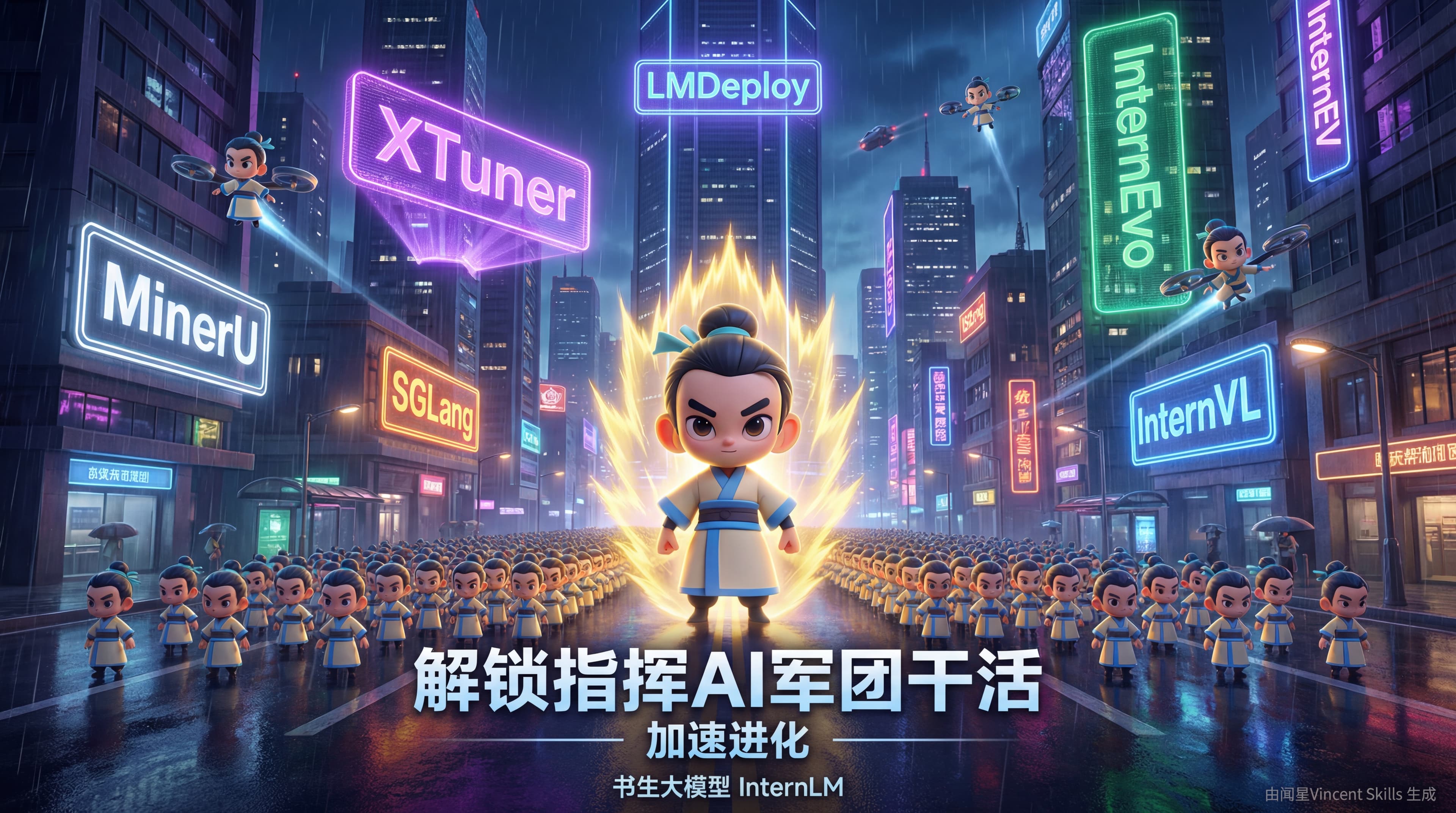 AI军团·赛博之城